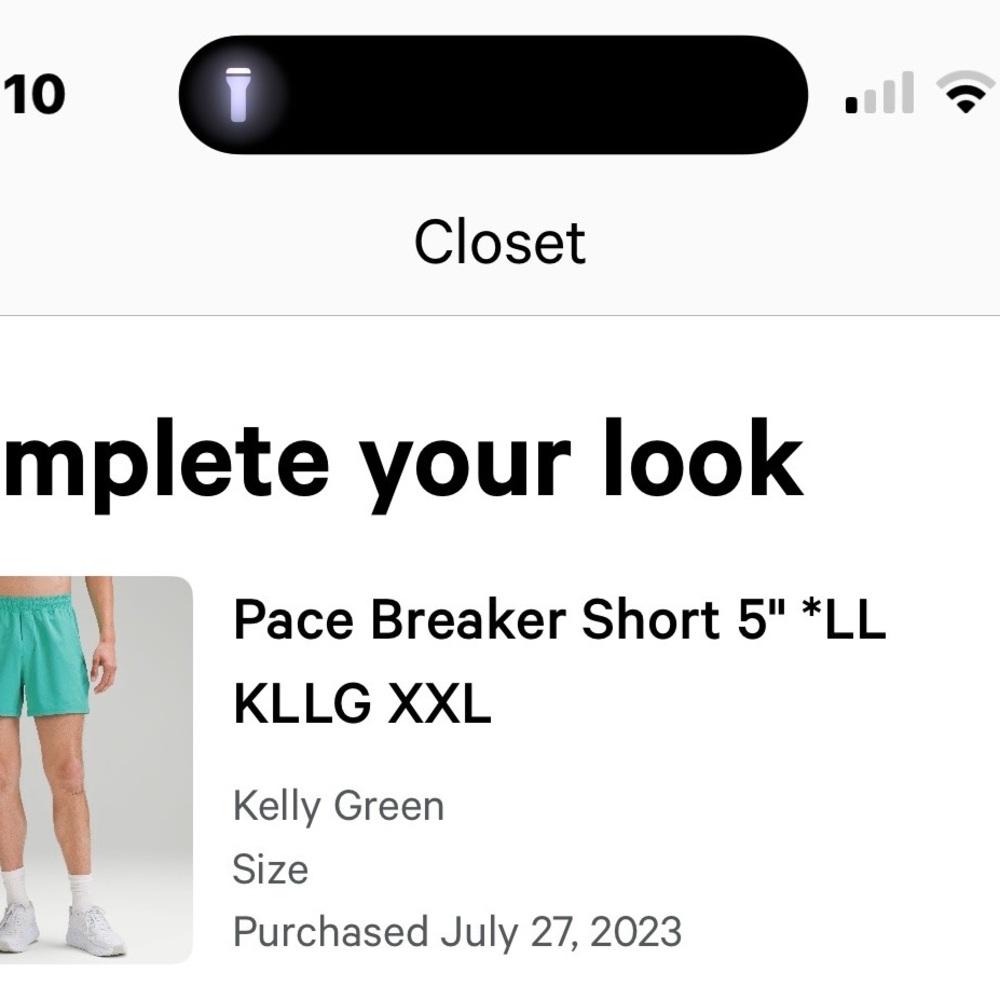 lululemon athletica Kelly Green men’s Shorts